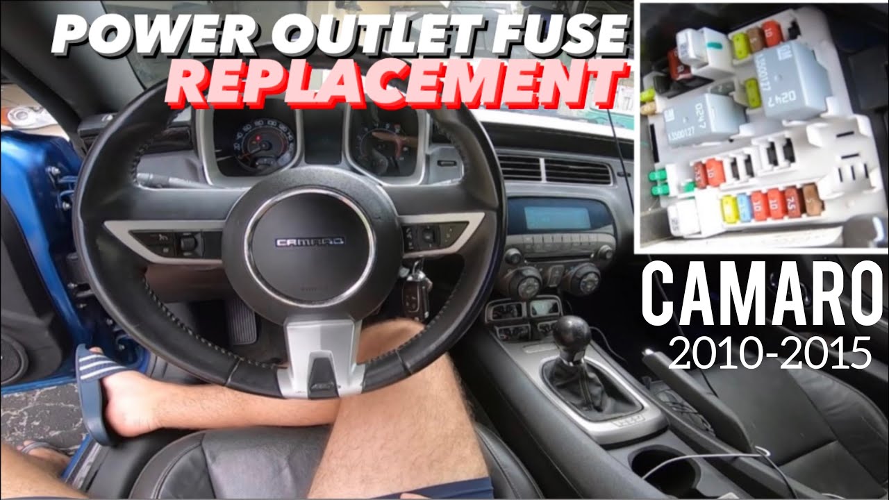 How To Replace Cigarette Lighter (Power Outlet) Fuse on Gen5 Camaro! | Fuse Box Location on Camaro!