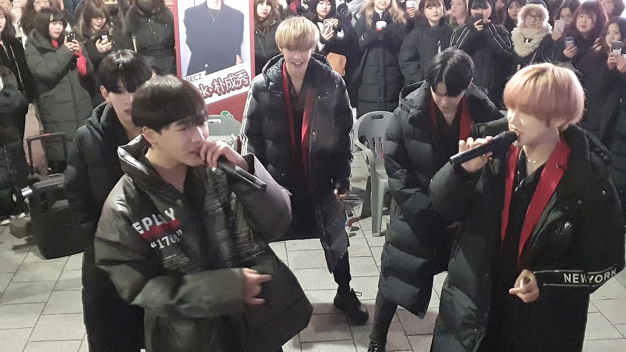 비커즈(Because)/ 비밀(Insane) - BTOB(비투비)/2부-2/ 20191231 홍대버스킹