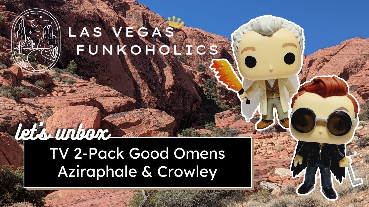 Let's Unbox: Funko Pop! Television 2-Pack Aziraphale & Crowley (Good Omens)