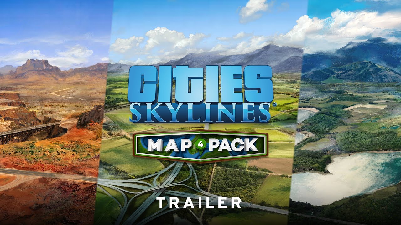 Map Pack 4 | Announcement Trailer | Cities: Skylines