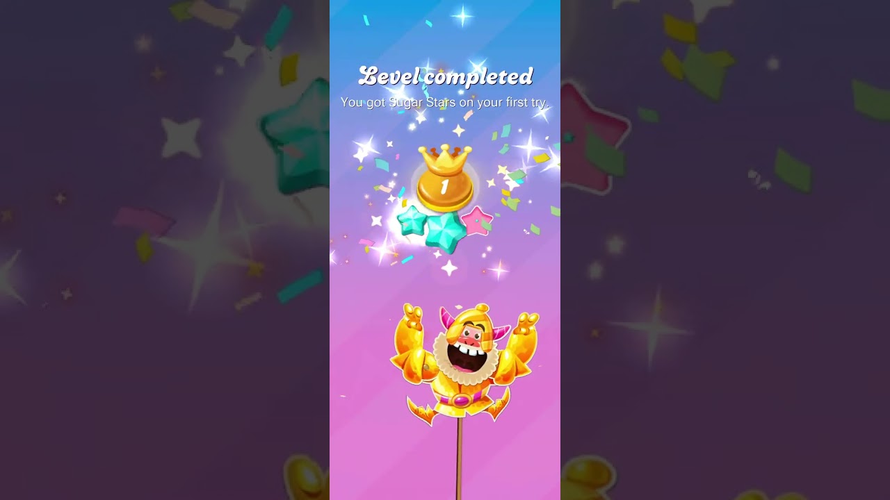 Kid game. Candy crush saga level 671~680