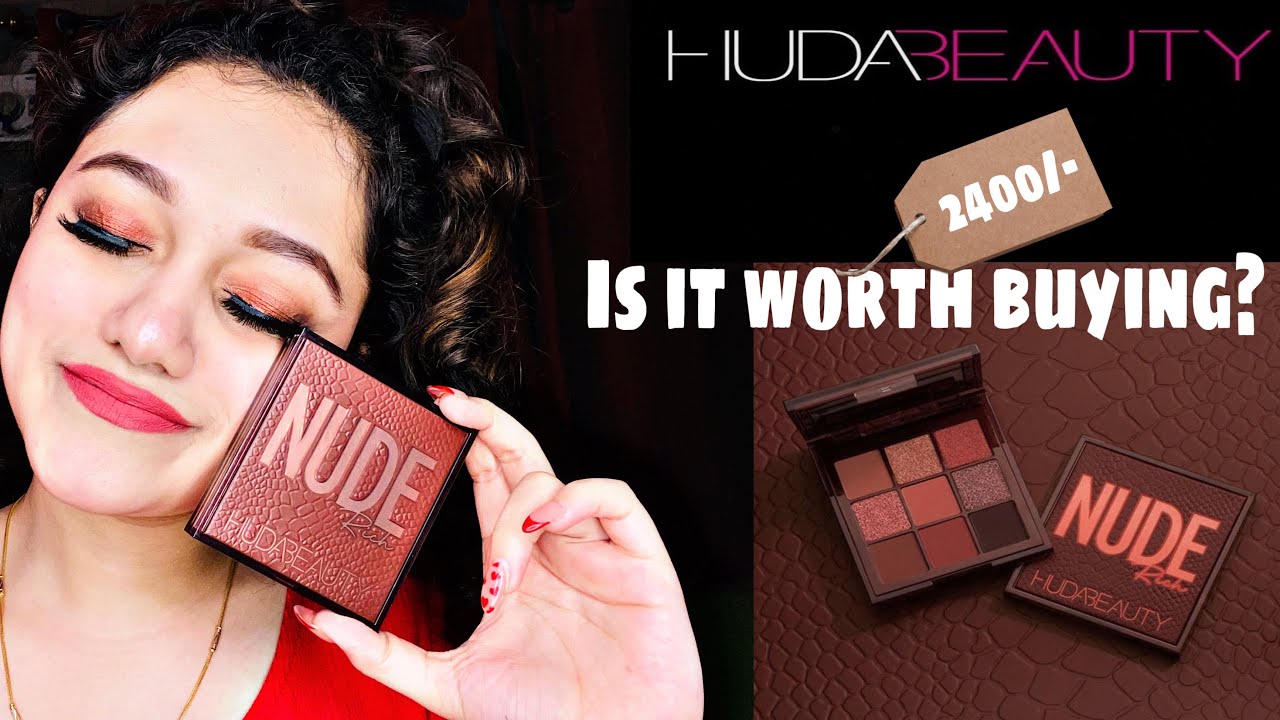*NEW* HUDA BEAUTY NUDE OBSESSIONS MINI EYESHADOW PALETTE- RICH.(REVIEW+DEMO)//Vaishnavi 