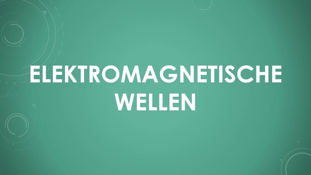 Elektromagnetische Wellen (einfach und kurz erklärt)