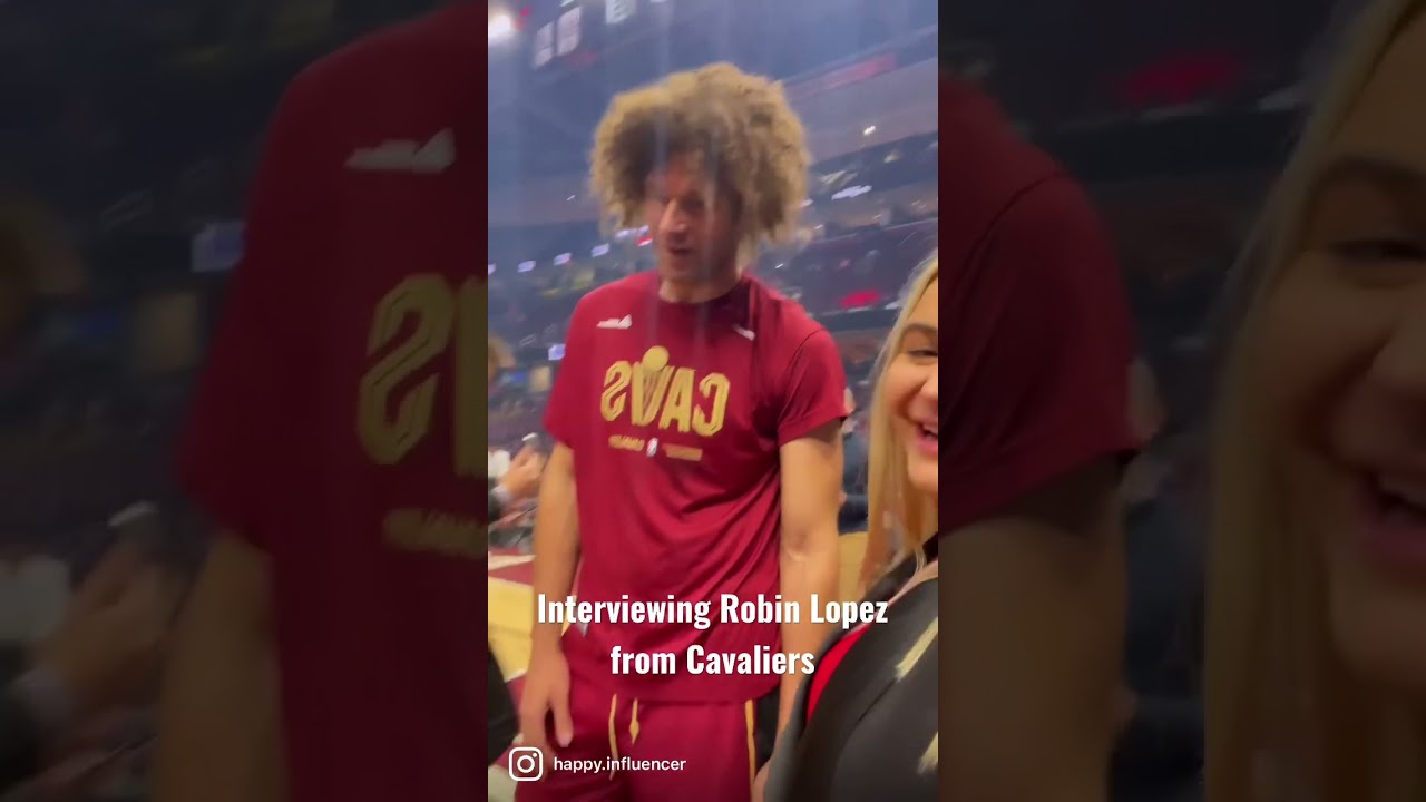 Interviewing Robin Lopez from Cavaliers &bull; Go Cavs