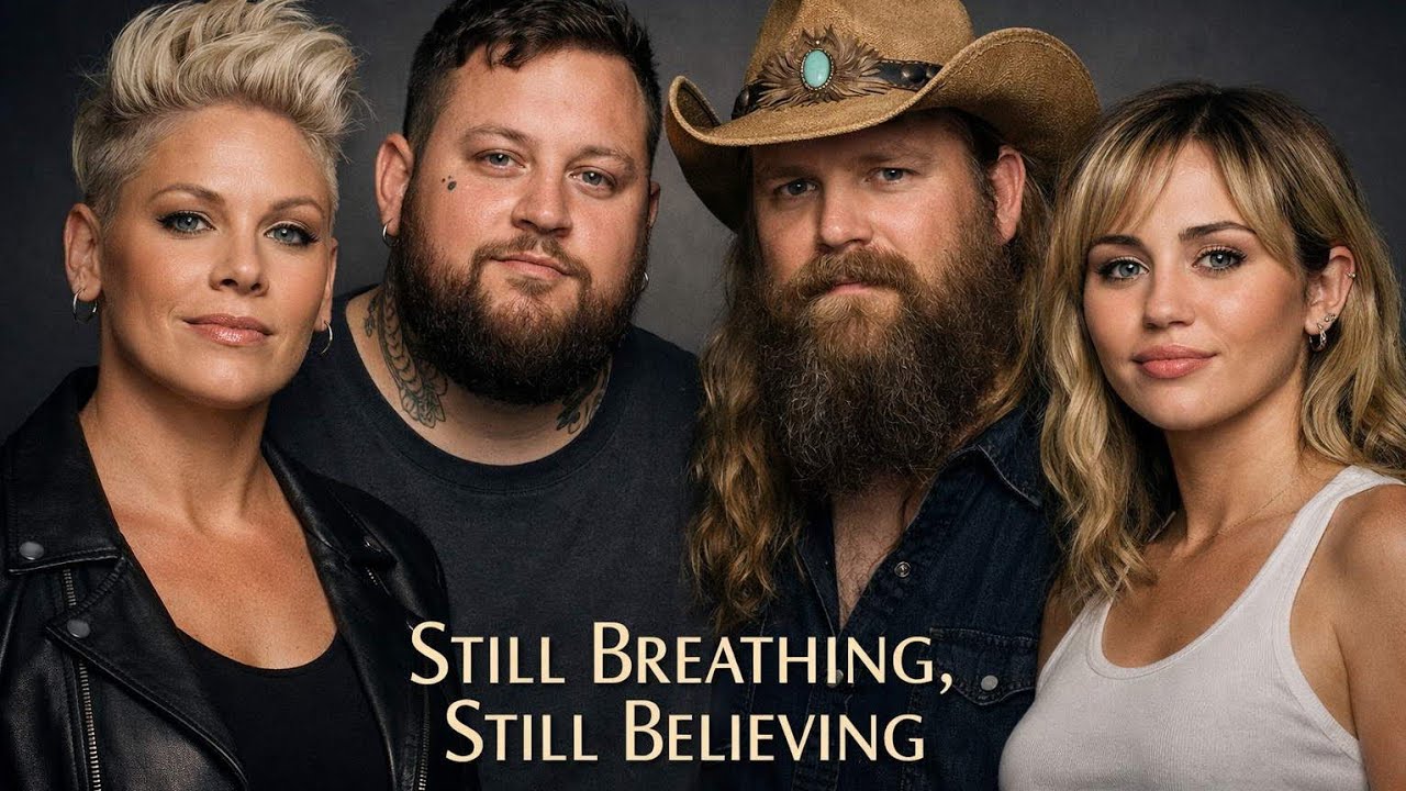 Still Breathing Still Believing — P!nk, Jelly Roll, Chris Stapleton & Miley Cyrus (2025 Music Video)