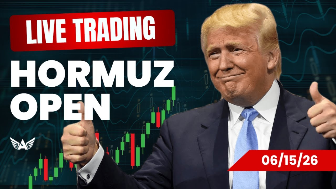 LIVE Trading the Middle East Peace Deal... (NQ, Gold, Forex)