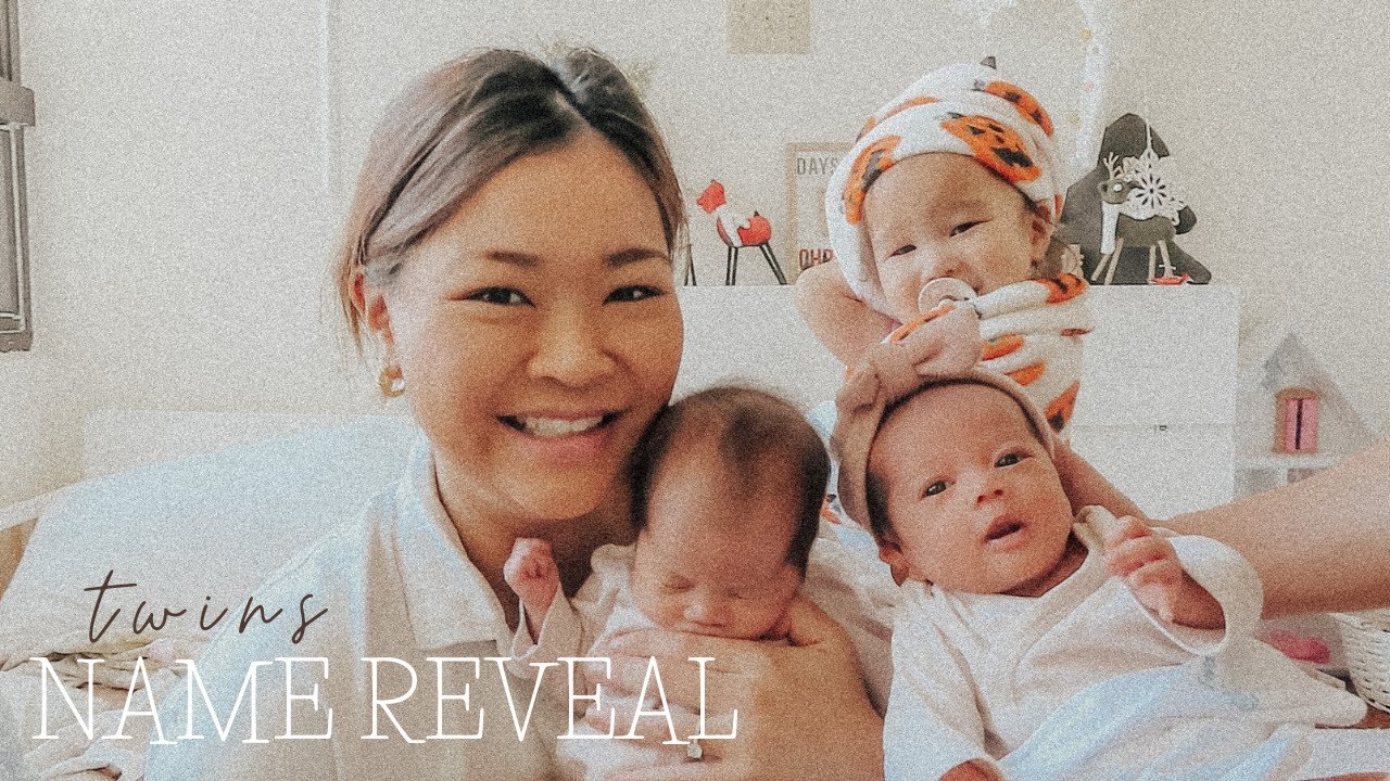 NAME REVEAL! the full name of our twins!