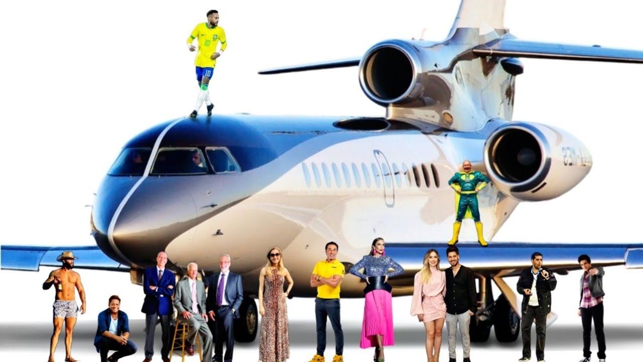 RICOS! OS AVIÕES DE 70 BRASILEIROS EM 2025