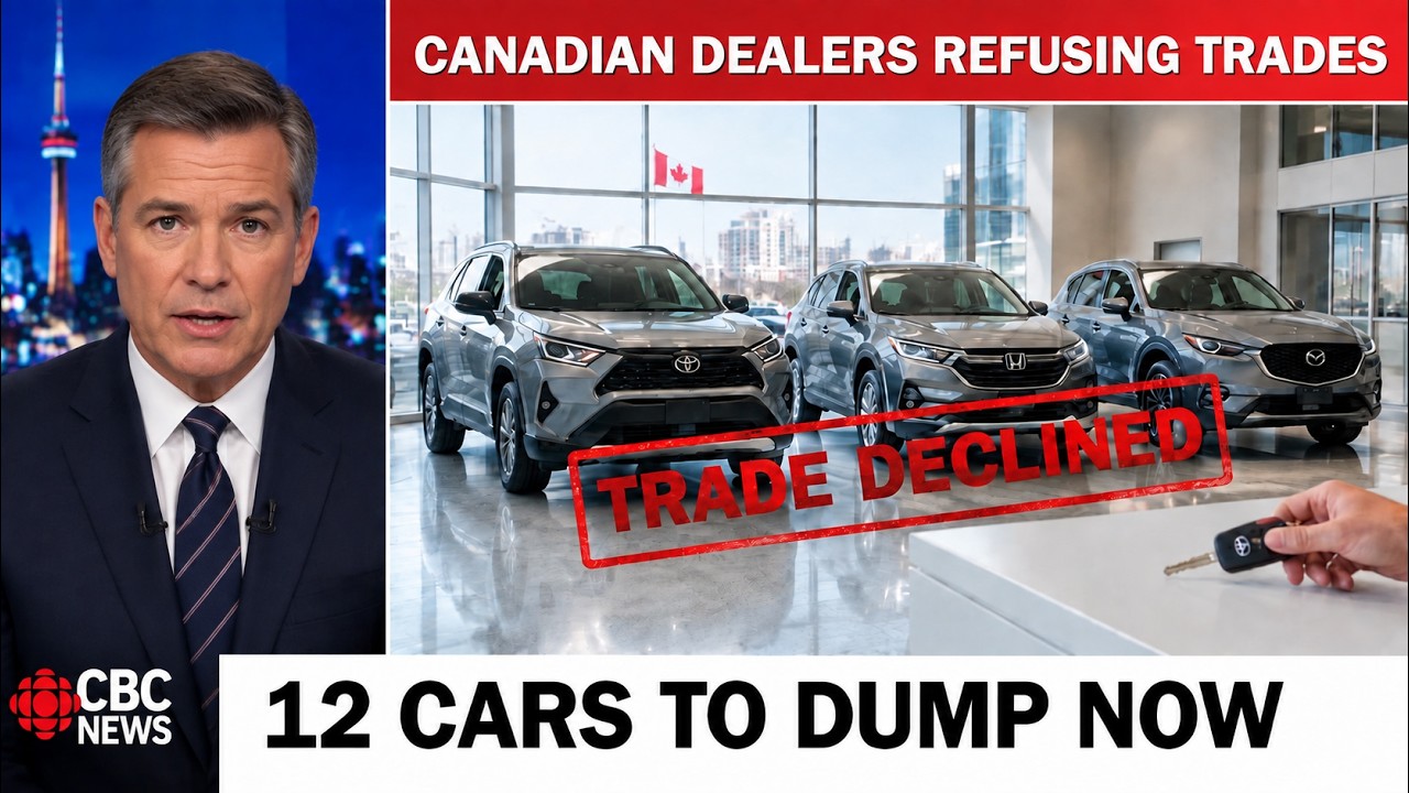 12 Cars Canadian Dealers Are REFUSING On Trade-Ins In 2026