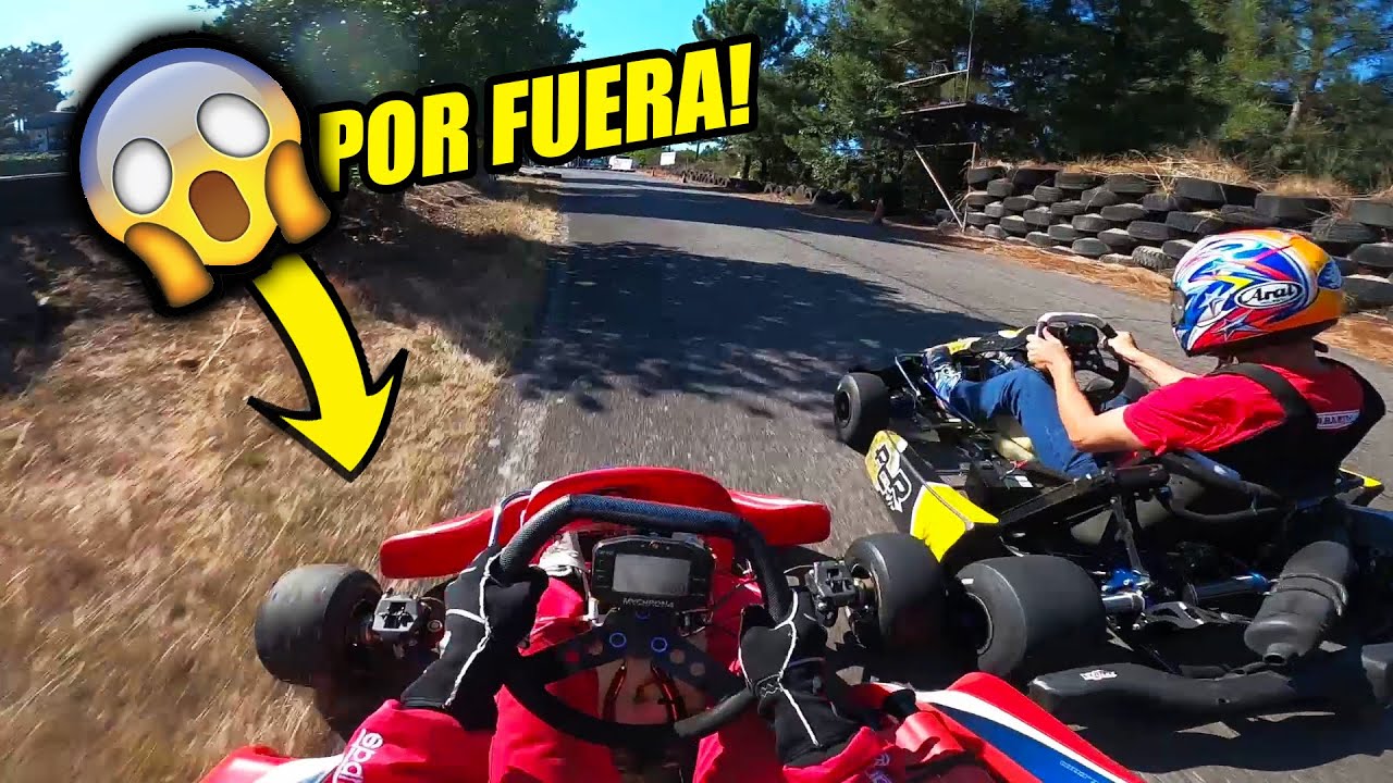 PRUEBO UN NUEVO KART Y CASI LA LÍO!! DÍA DE *KARTING RACING* | COMPOS