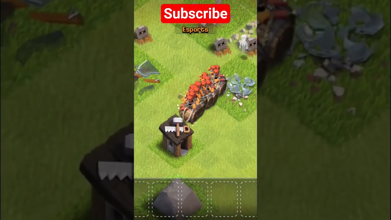 Max Super Wall Breakers vs Maxed Town Hall 2 | Clash of Clans