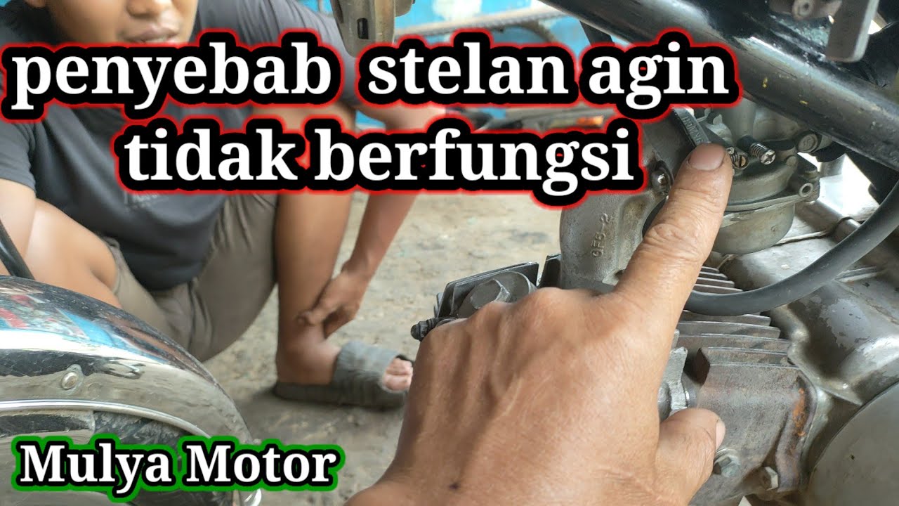 Karburator stelan Agin tidak berfungsi 