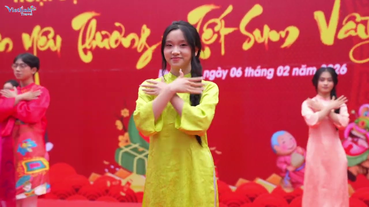 Trải nghiệm Tết : TRƯỜNG THPT PHÙ NINH - Việt Linh Travel