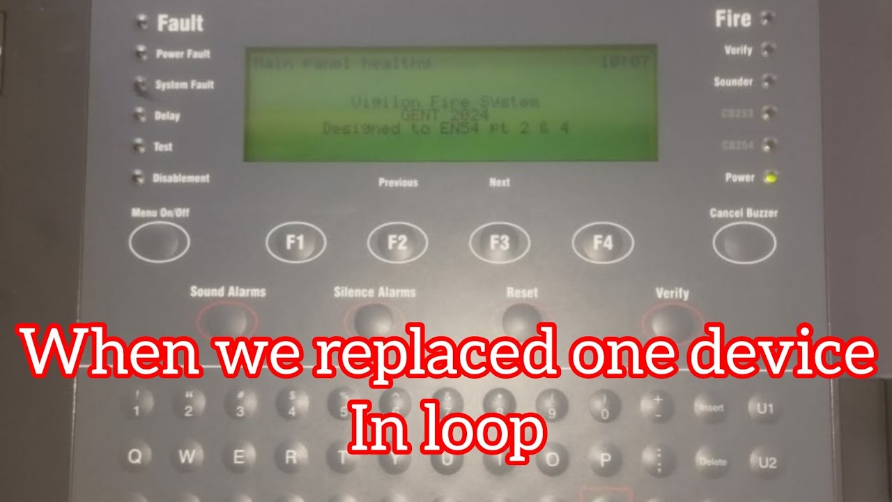 when we replaced one device in loop how to clear and allocate the loop | fire man tech|