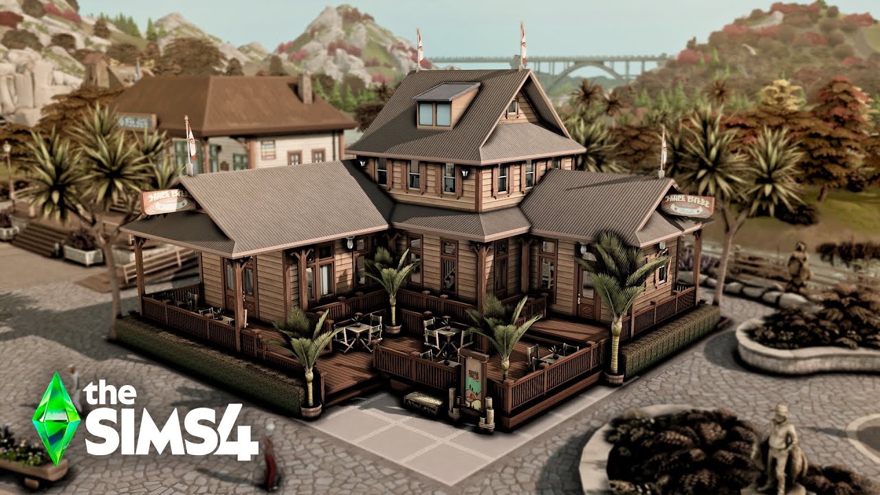 NEW SALON - GIBI POINT - Relaxing Speed Build - ASMR| The Sims 4 - no cc.