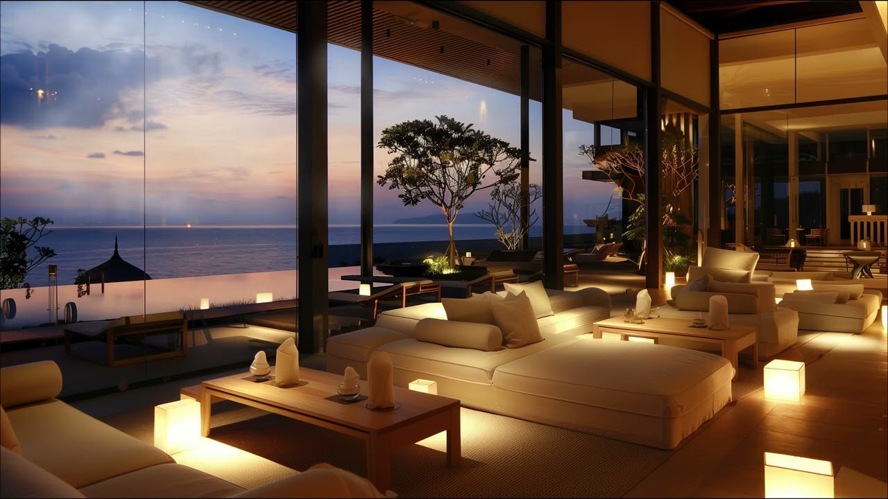 Sax at Sunset | Oceanview Living Room Instrumental