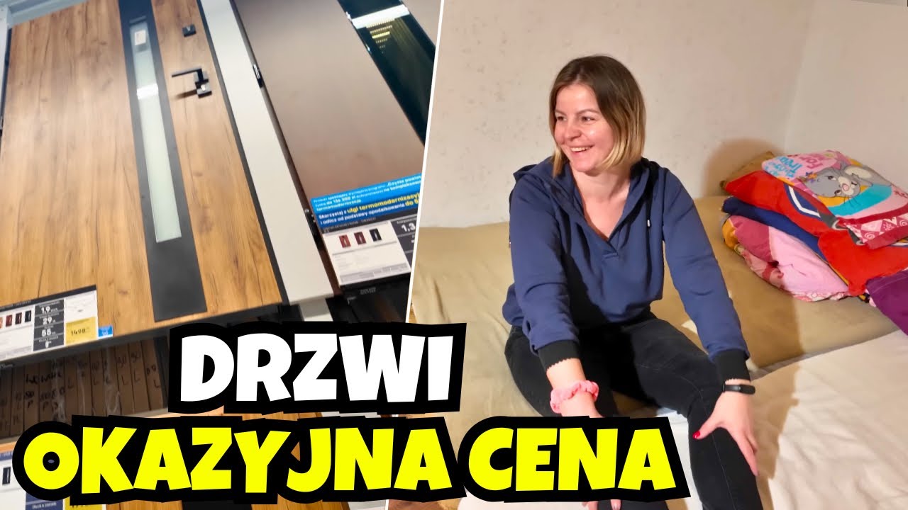 Kupujemy Drzwi i jedziemy na Siedlisko !!! - Przestawiamy łóżka - czy spać przy piecyku na pellet?