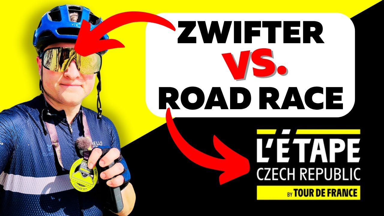 Zwifter vs Real Road Race - The Results