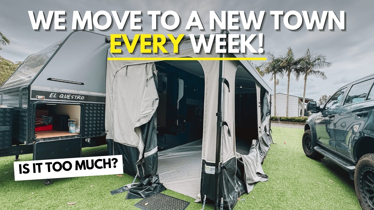 Our WEEKLY Moving Routine | Full-Time Caravanning in Australia