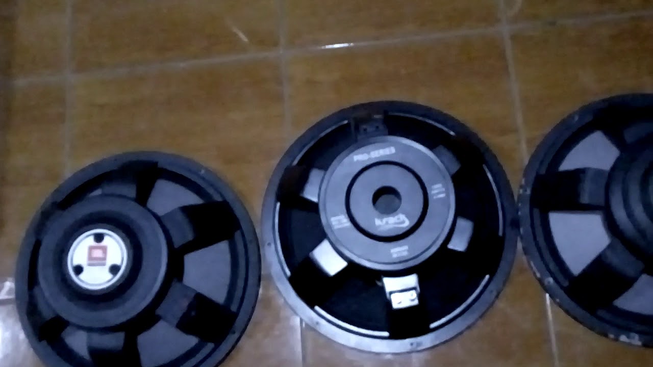 Bocina  18 pulgadas, JBL 2241H  y  krack KPA-18B