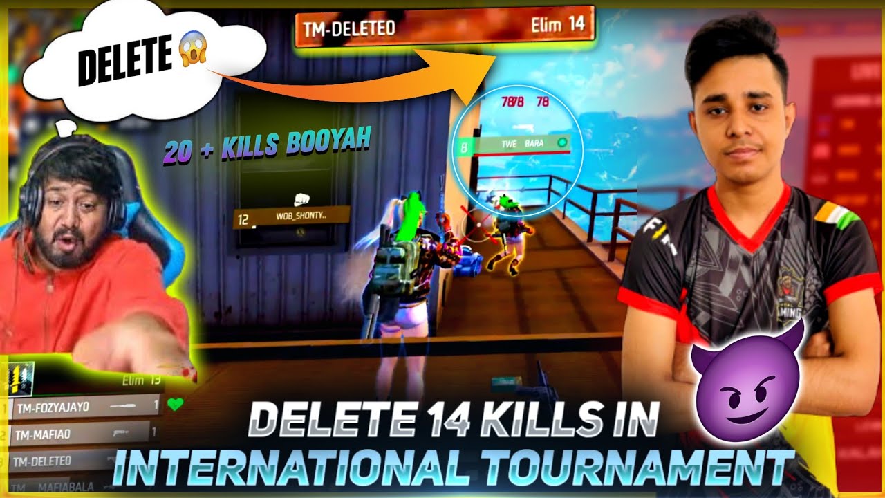 TM DELETE 14 KILLS IN INTERNATIONAL TOURNAMENT | TM VS INT. TEAMS | 21 KILLS BOOYAH | ROCKY & RDX