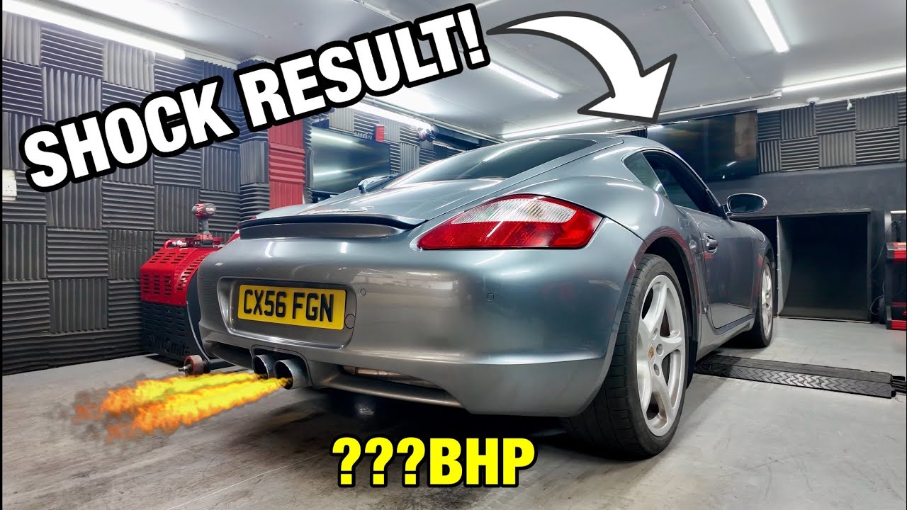 СКОЛЬКО МОЩНОСТИ У МОЕГО PORSCHE CAYMAN 987.1 S 2006 ГОДА? | @MotorsportPerformance