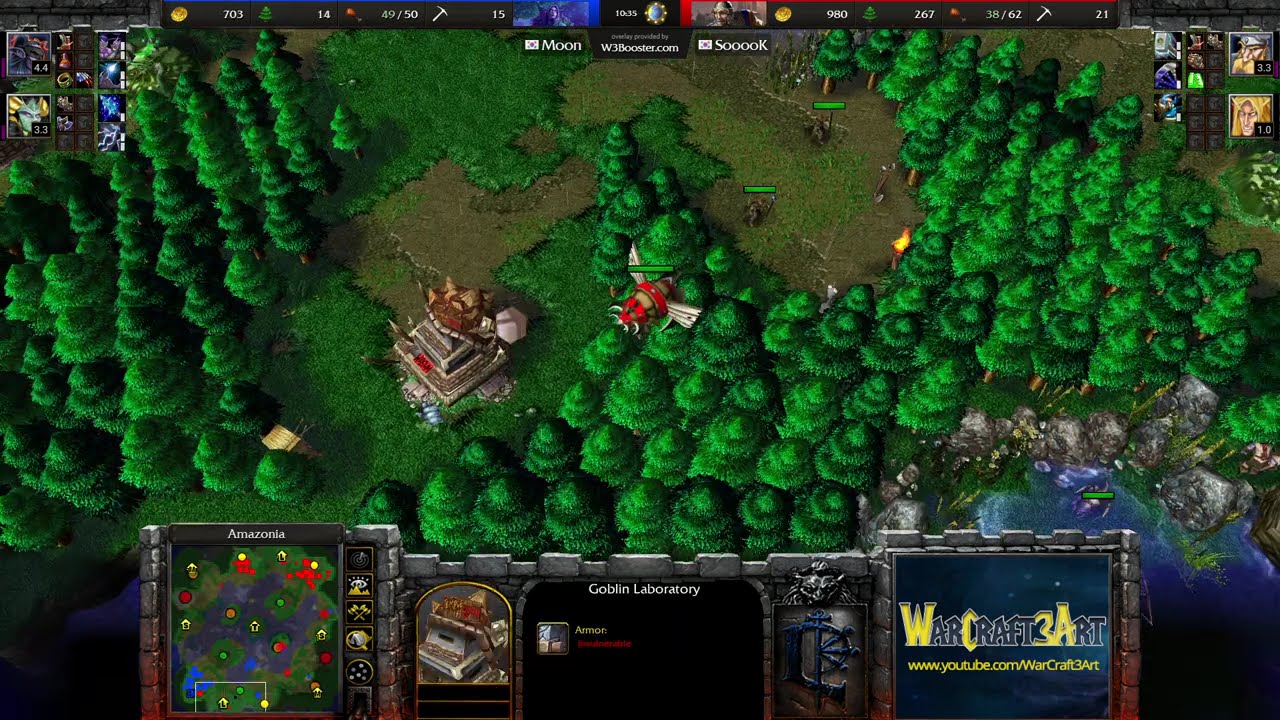 Moon(NE) vs Sok(HU) - Warcraft 3: Classic - RN8609