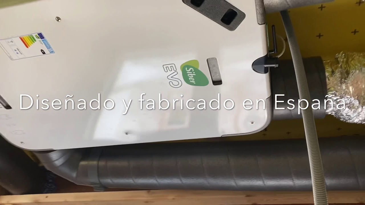 1ª instalación de ventilación con recuperador de calor EVO de Siber en España-100x100madera