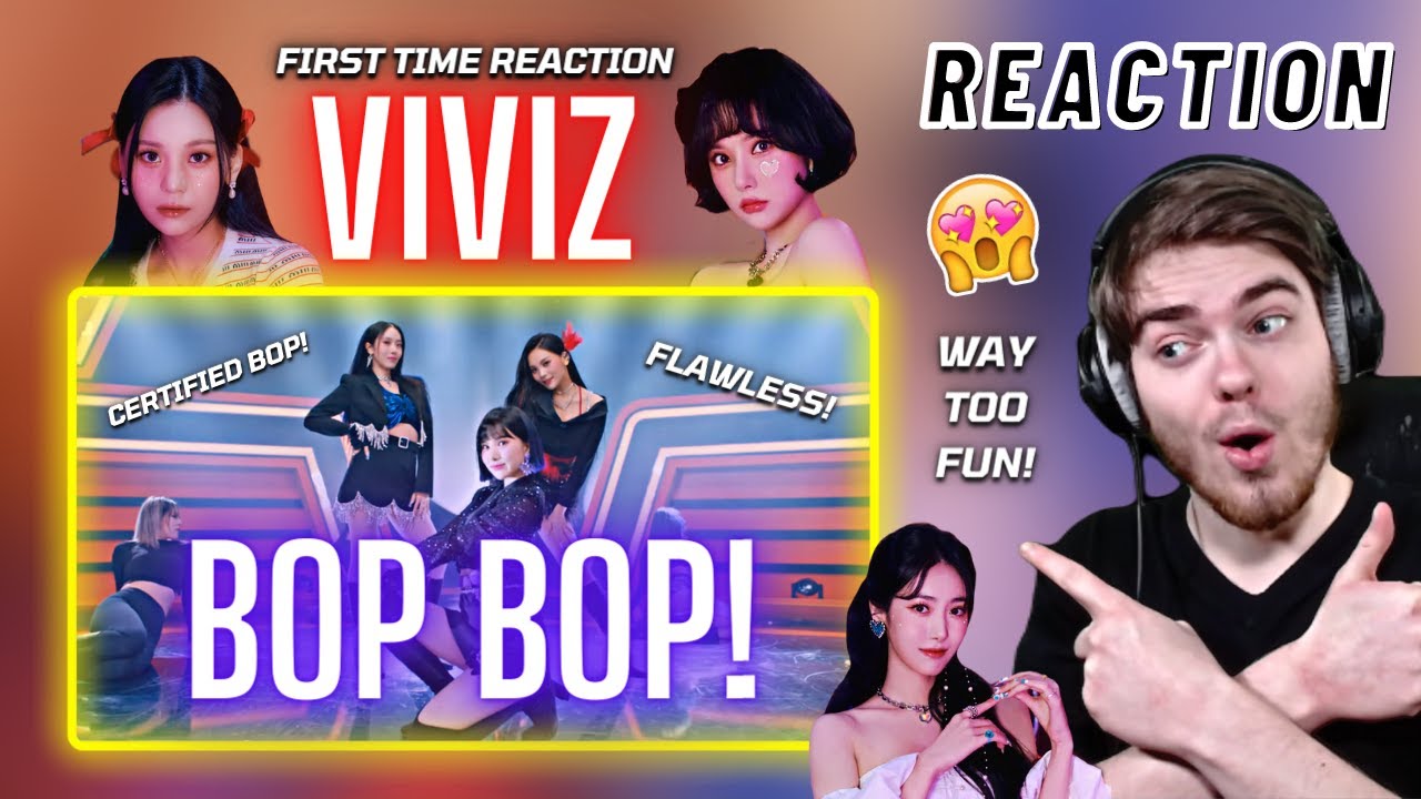 My FIRST TIME listening to VIVIZ! - BOP BOP! M/V | REACTION