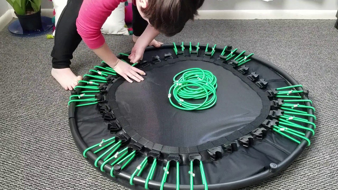 How To Set Up Leaps and ReBounds Mini Trampoline Rebounder