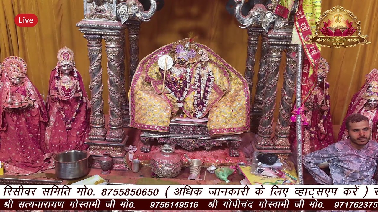 25-02-2026  LIVE HOLI  2  SHRI RADHA RANI MANDIR BARSANA