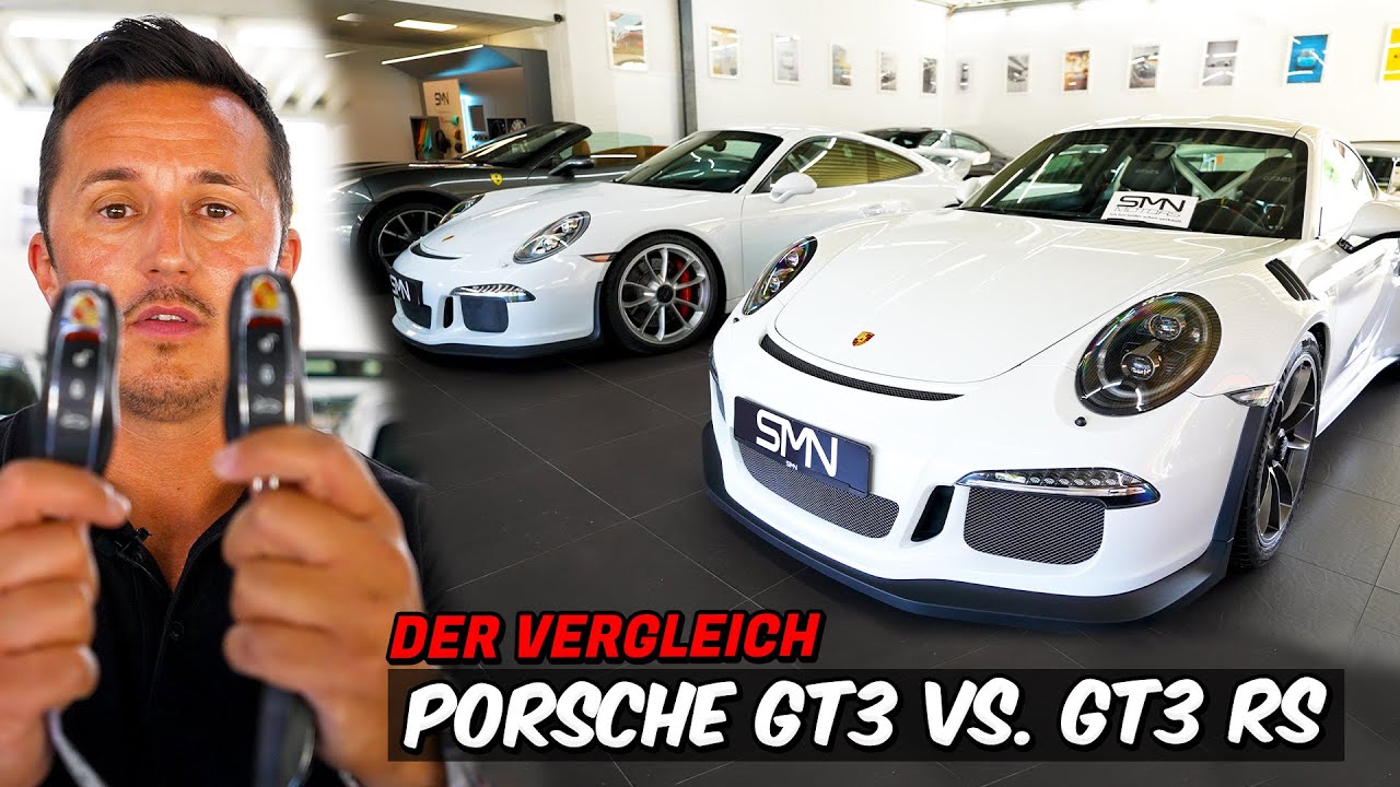 Porsche 991 GT3 vs. Porsche 991 GT3 RS - Welcher ist besser und wodurch unterscheiden sie sich ?
