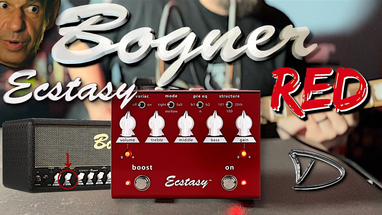 Bogner Ecstasy Red Overdrive