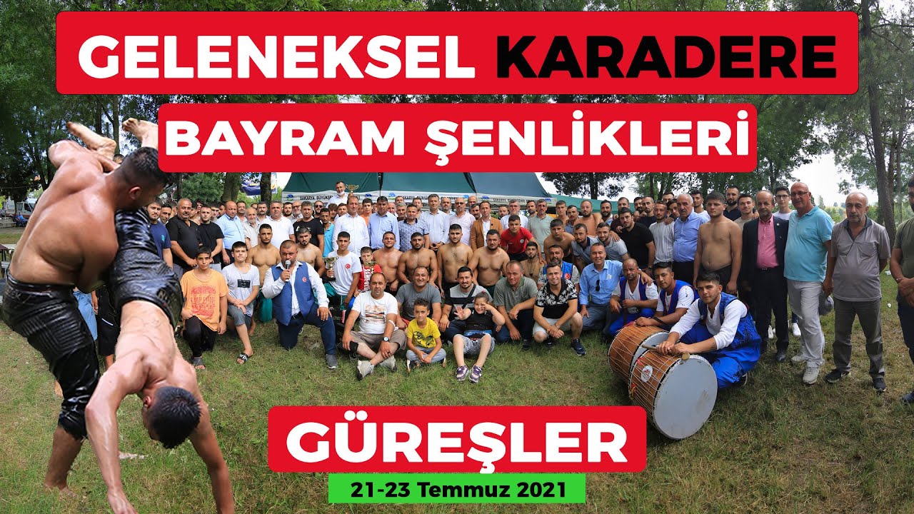 2021  GELENEKSEL SAKARYA / KARADERE ŞENLİKLERİ - #GÜREŞ