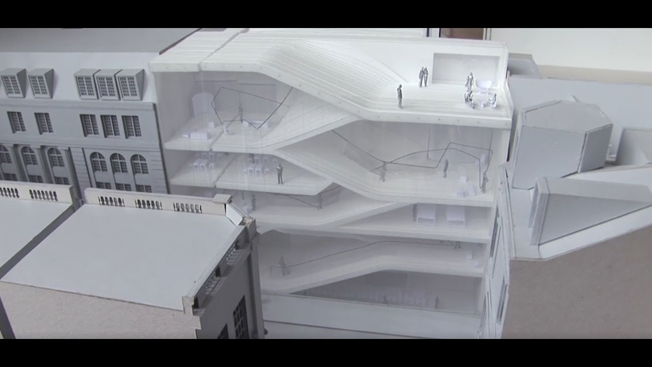 [Architecture] Projet de fin d'études : une maison de haute couture à Londres