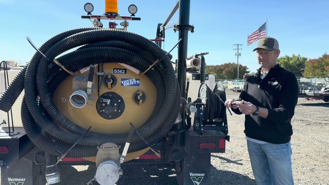 Vermeer Vacuum Excavator Operator Walk Around