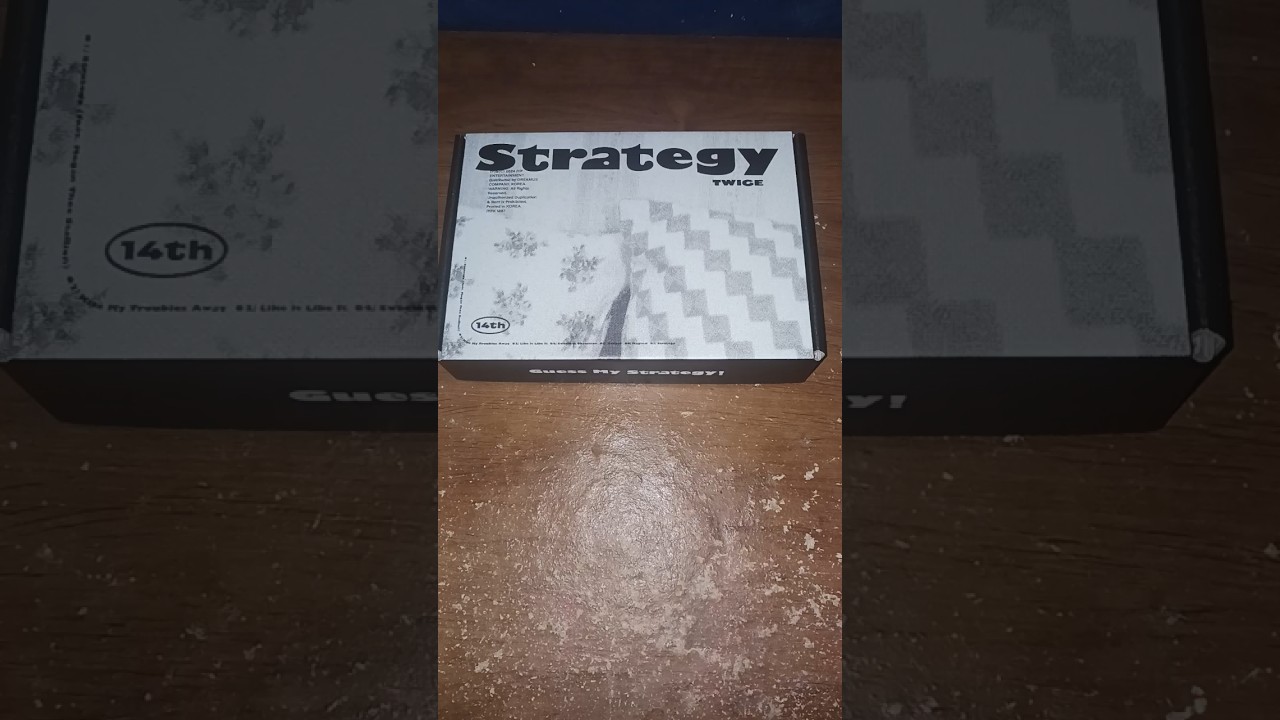TWICE: Strategy (Barnes & Noble Exclusive STEP 3 Version) UNBOXING #kpop #twice #unboxing #twiceonce