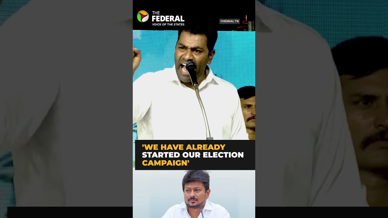 Aadhav Arjuna throws open challenge to Udhayanidhi | #shorts