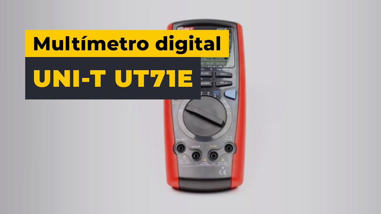 Mult&iacute;metro digital UNI-T UT71E