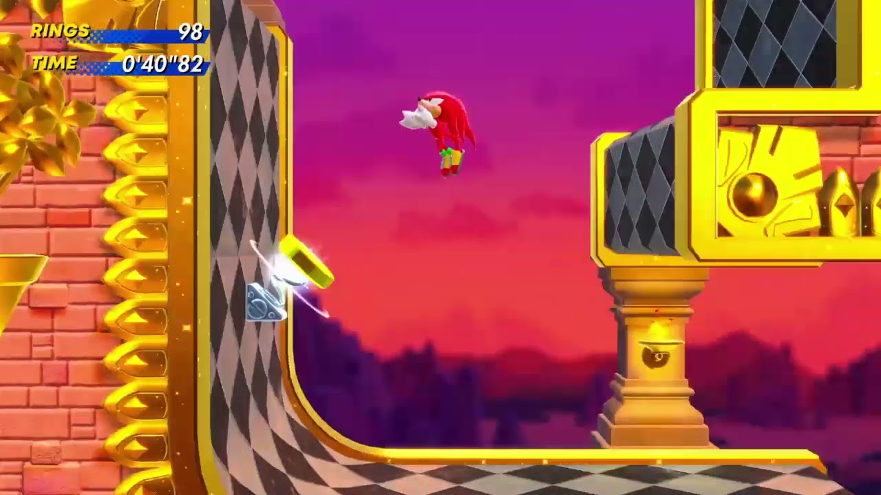 Sonic Superstars Golden Capital Act Knuckles Speedrun 1:36:66