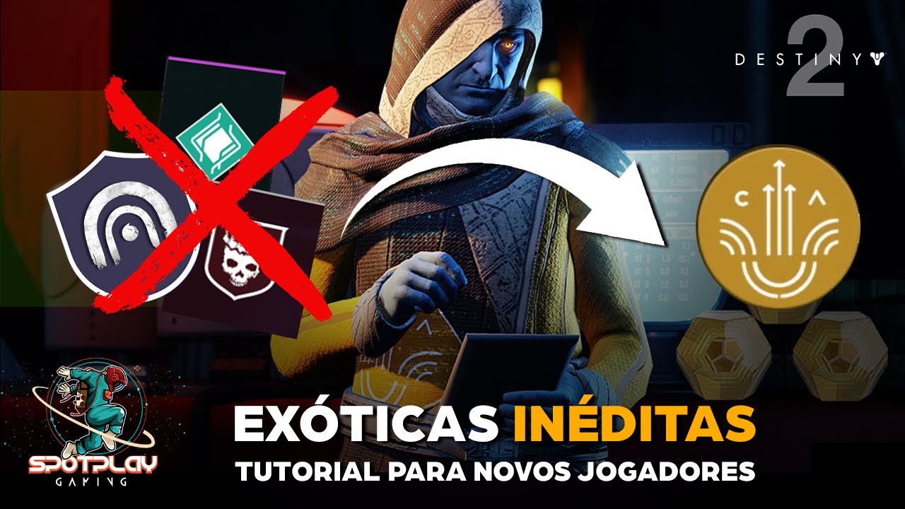 Exóticas INÉDITAS - O Método mais FÁCIL para Novos Jogadores - Tutorial Destiny 2
