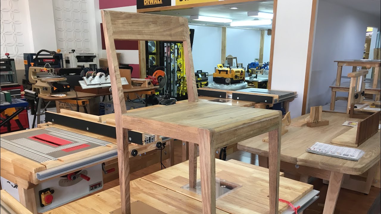 EP.470 DIY teakwood Chair เก้าอี้ไม้