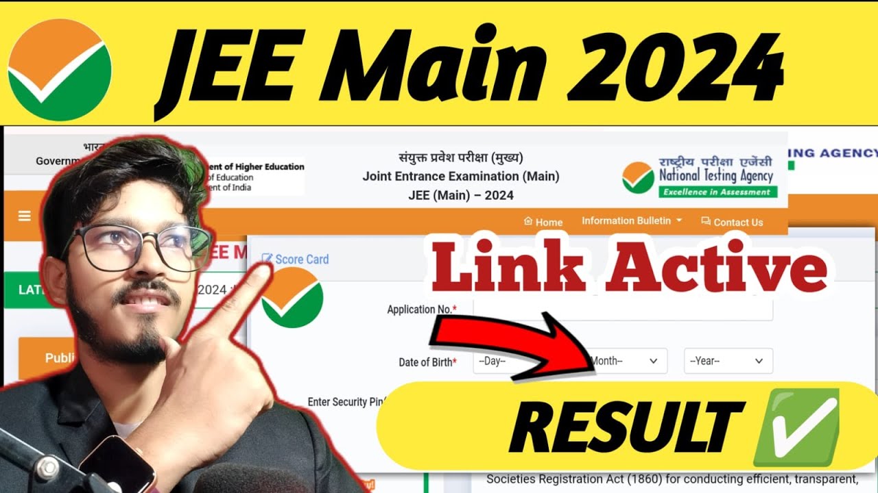 🔴🚨JEE Main 2024 I Final answer key& Result Out 2024  I  Marks vs Percentile I jee result 2024