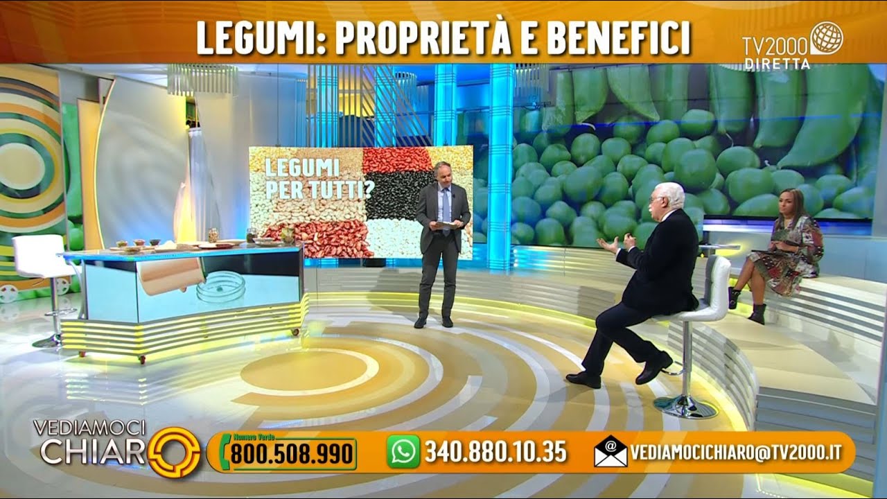 Vediamoci Chiaro, 25 novembre 2021 - Legumi, proprietà e benefici