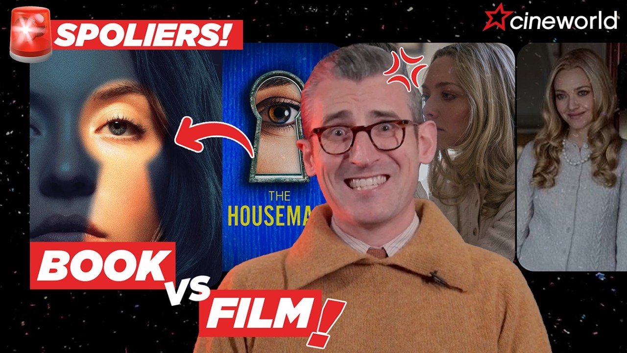 The Housemaid: What are the differences between the Book and the Film? 📘🧺🫧🔪 | CINE-OPSIS | Cineworld