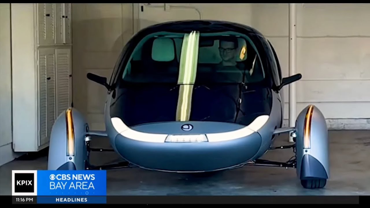 CBS News In SF Gives Aptera A Test Drive !