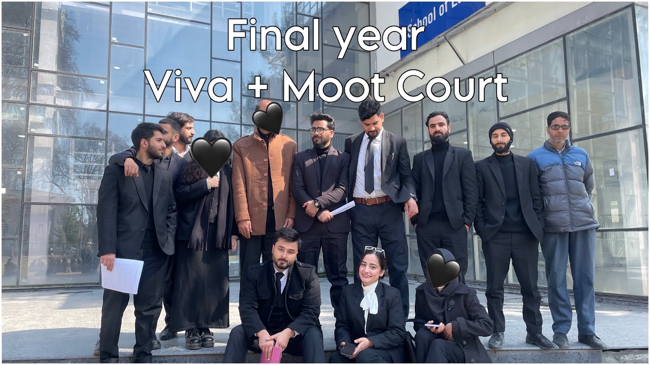 Final year Viva + Moot Court | Kashmir University | Ramadan |