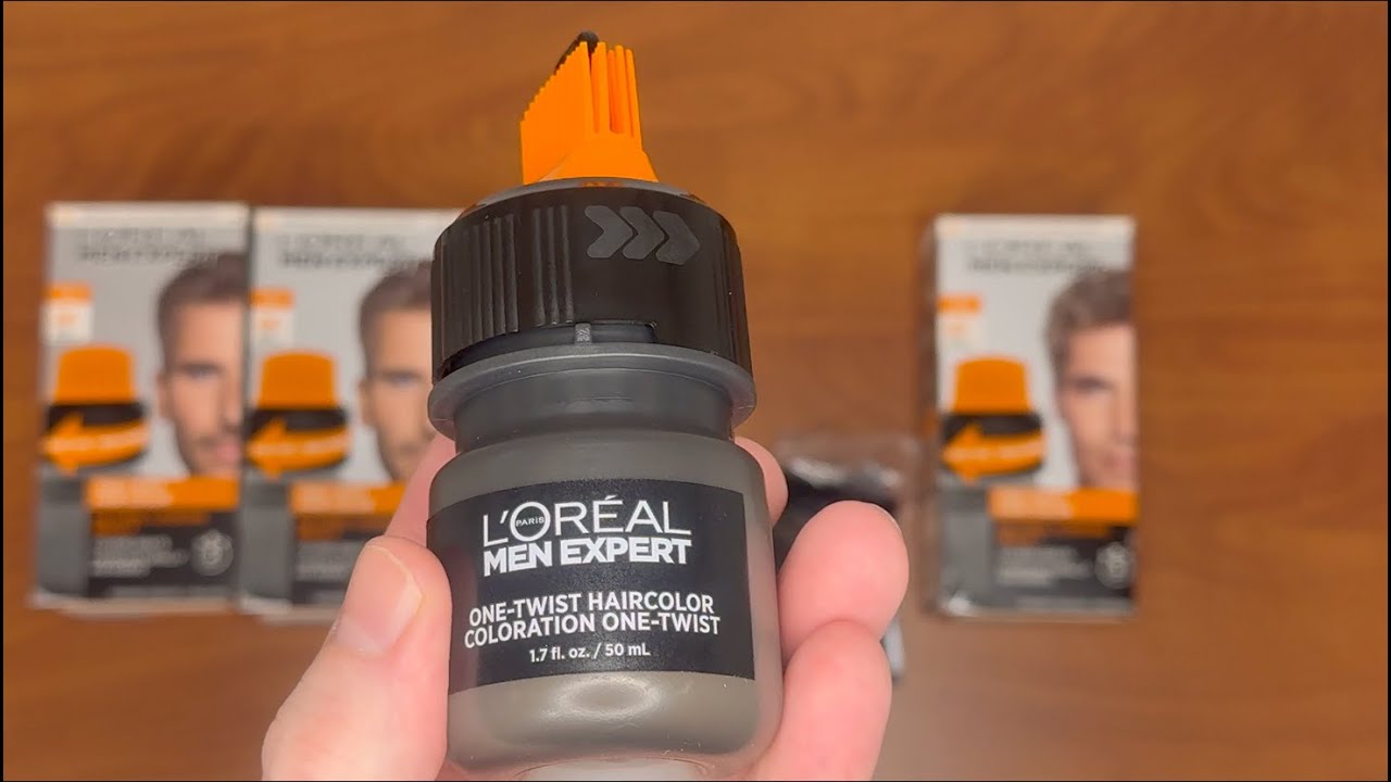 L'Oreal Paris Men Expert OneTwist Mens Permanent Hair Color