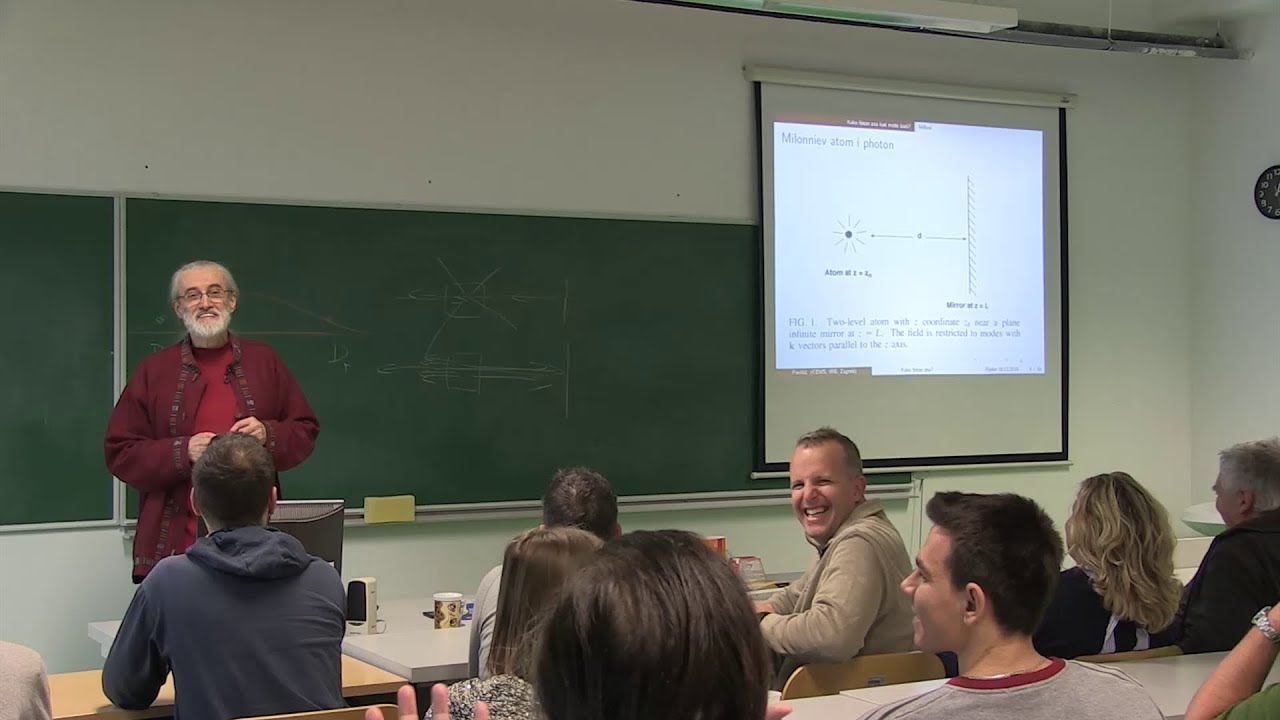 Prof. Mladen Pavicic, Kako foton zna kuda treba ići