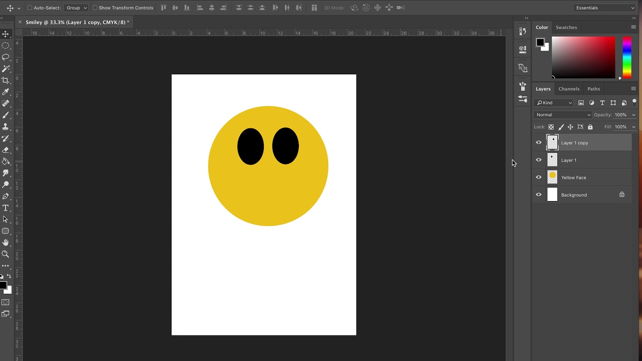 How to make an Emoji 'Smiley Face' Photoshop Tutorial